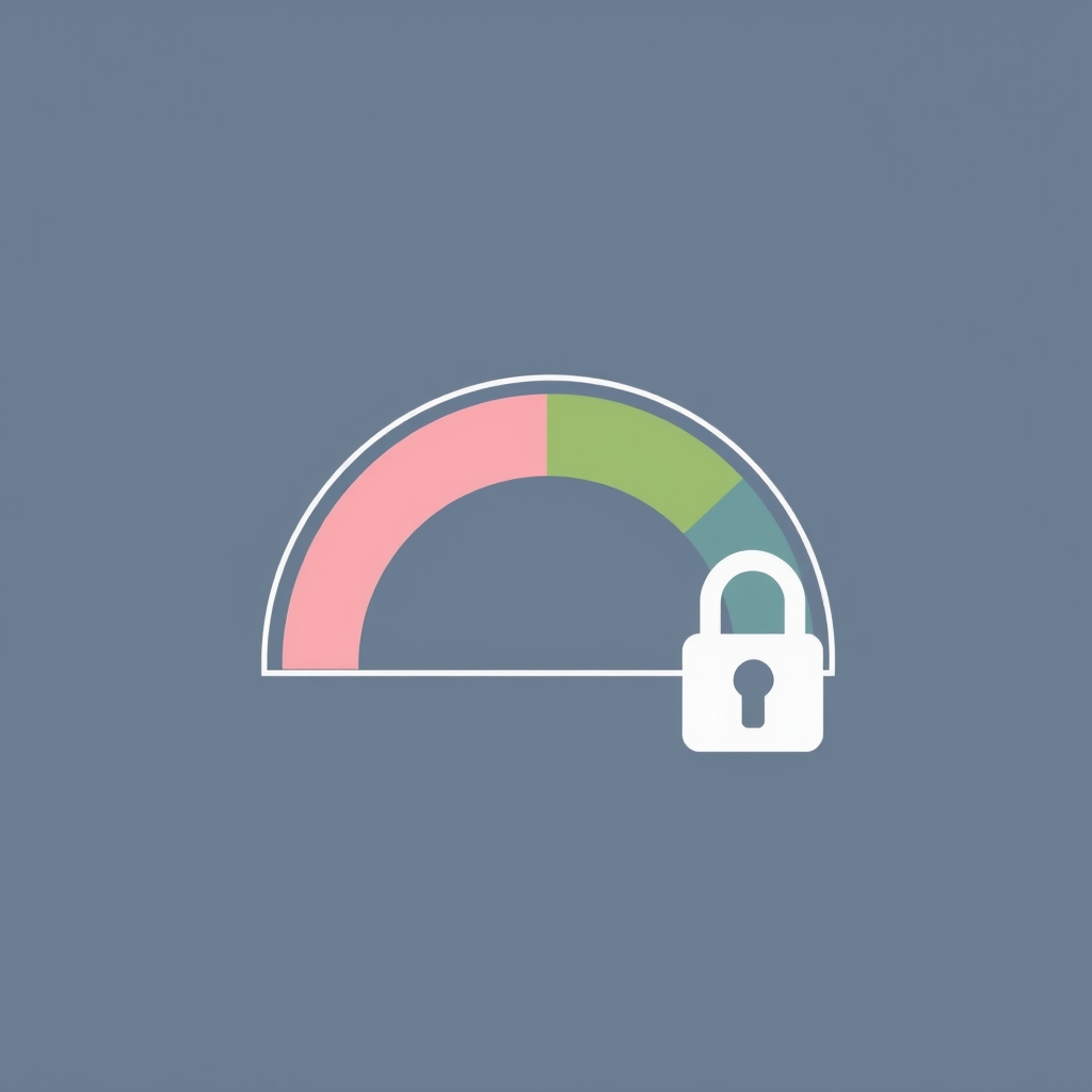 Flat illustration of a freemium AI IDE usage cap represented as a progress bar hitting a padlock, showing how free tiers run out quickly